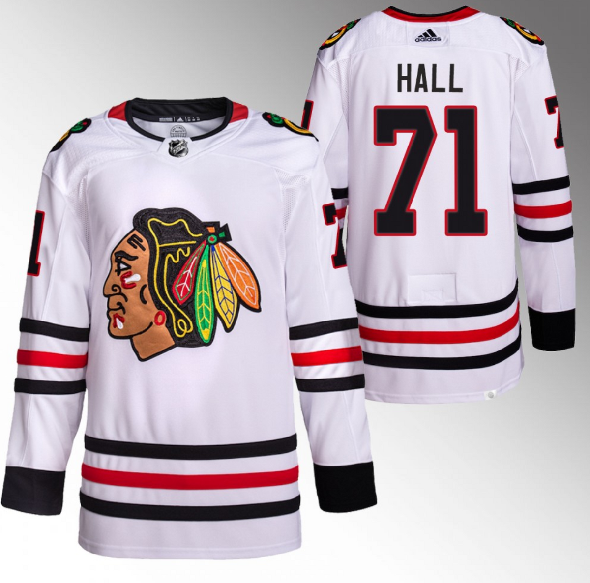 Taylor Hall Chicago Blackhawks jersey