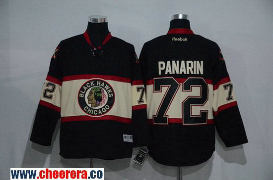 Artemi Panarin Chicago Blackhawks black Third jersey