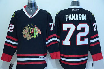 Artemi Panarin Reebok Chicago Blackhawks black jersey