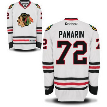 Artemi Panarin Chicago Blackhawks white Road jersey