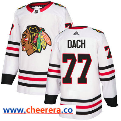 Kirby Dach Chicago Blackhawks white Away jersey