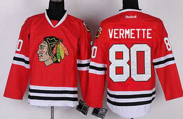 Antoine Vermette Chicago Blackhawks red jersey