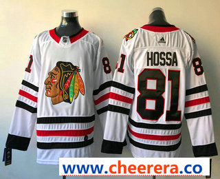 Marian Hossa Chicago Blackhawks white jersey