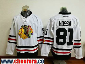 Marian Hossa Chicago Blackhawks white Winter Classic jersey