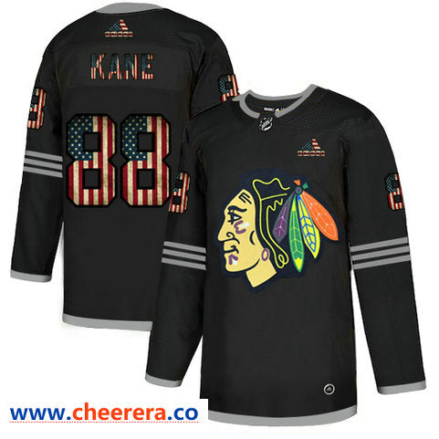 Patrick Kane Chicago Blackhawks black Fashion jersey