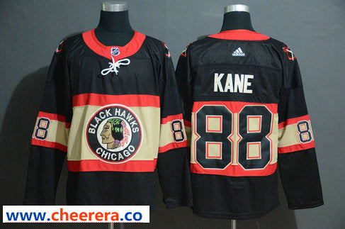 Patrick Kane Chicago Blackhawks black Third jersey