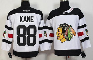 Patrick Kane Reebok Chicago Blackhawks white Stadium Series jersey