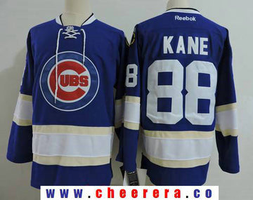 Patrick Kane Chicago Blackhawks royal jersey