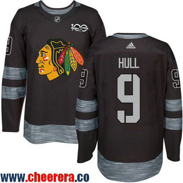 Bobby Hull Chicago Blackhawks black jersey
