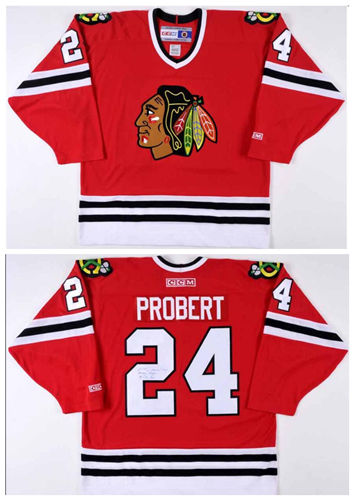 Chicago Blackhawks red Throwback jersey