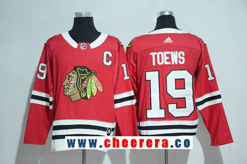 Jonathan Toews Chicago Blackhawks red jersey