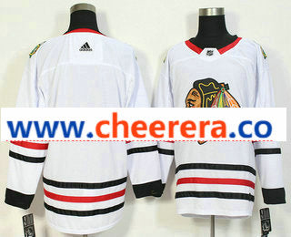 Custom Chicago Blackhawks white jersey