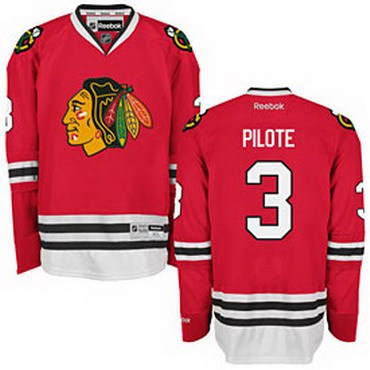 Chicago Blackhawks red Throwback jersey