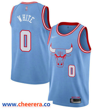 Coby White Chicago Bulls blue jersey