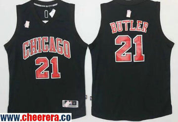Jimmy Butler All Chicago Bulls black jersey