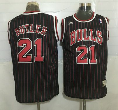 Jimmy Butler Chicago Bulls black Throwback jersey