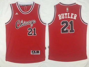Jimmy Butler Revolution Chicago Bulls red Retro jersey