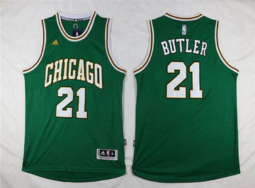 Jimmy Butler Revolution Chicago Bulls green jersey