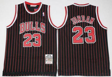 Michael Jordan Chicago Bulls black Throwback jersey