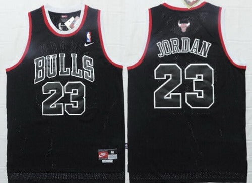 Michael Jordan All Chicago Bulls black jersey