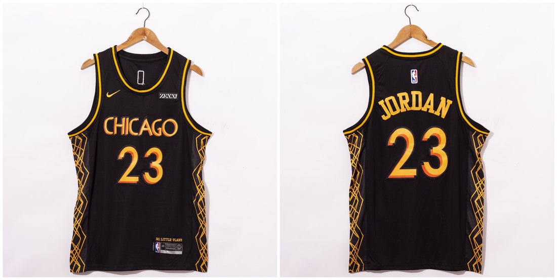 Michael Jordan Chicago Bulls black jersey