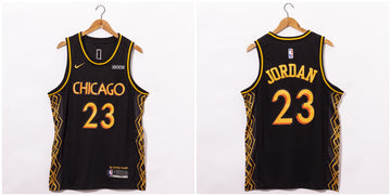 Michael Jordan Chicago Bulls black jersey