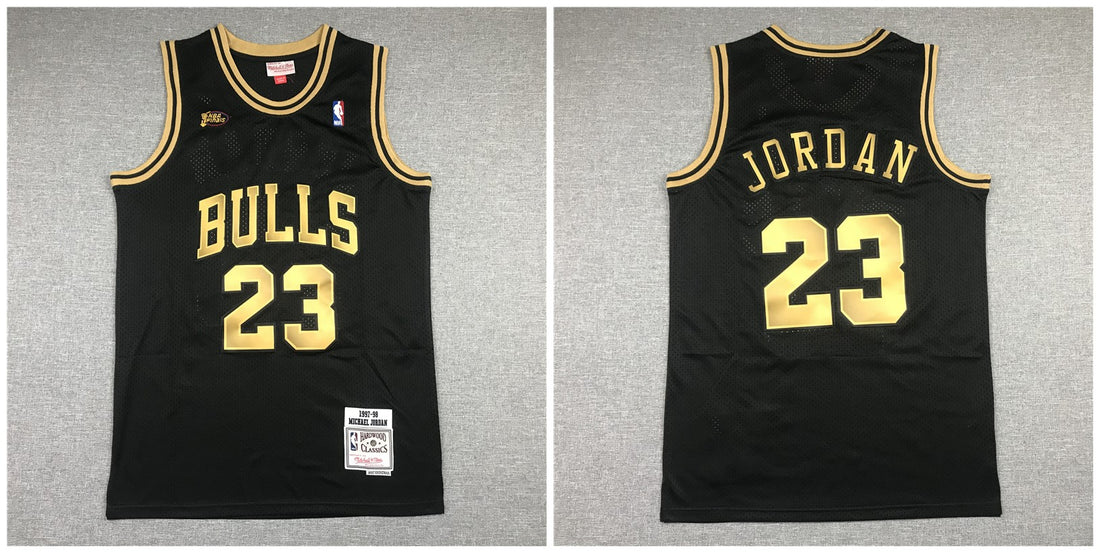 Michael Jordan Chicago Bulls black jersey