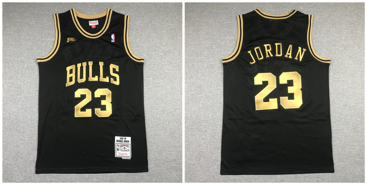 Michael Jordan Chicago Bulls black jersey
