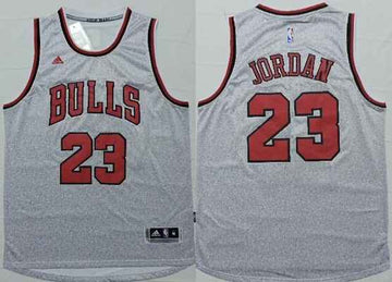 Michael Jordan Revolution Chicago Bulls gray jersey