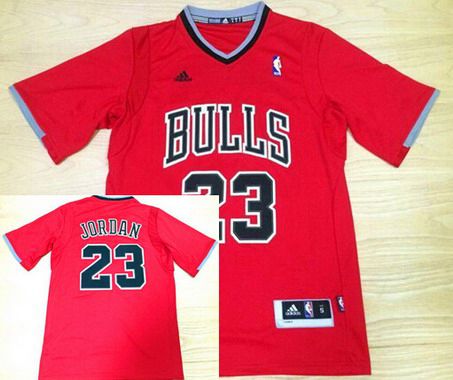 Michael Jordan Revolution Chicago Bulls red jersey
