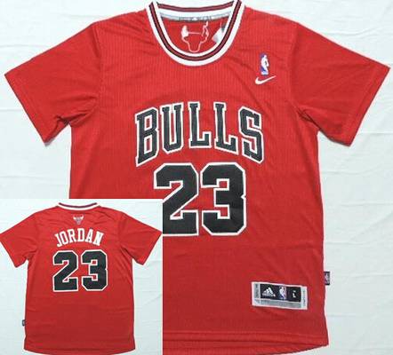 Michael Jordan Revolution Chicago Bulls red jersey