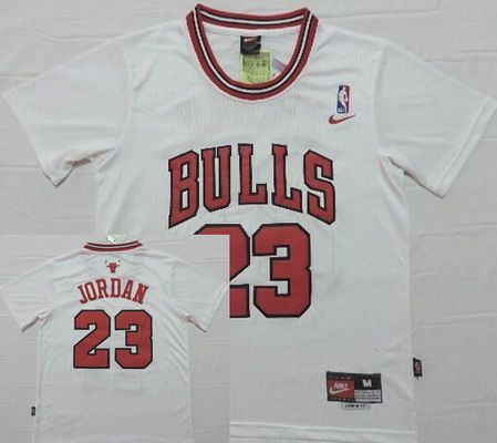 Michael Jordan Revolution Chicago Bulls white jersey