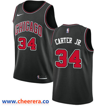 Wendell Carter Jr Chicago Bulls black jersey