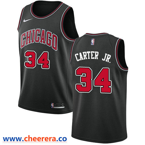 Wendell Carter Jr Chicago Bulls black jersey