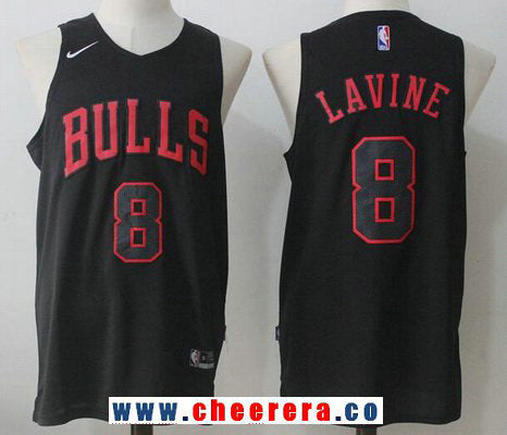 Zach LaVine All Chicago Bulls black jersey