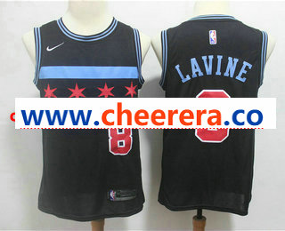 Zach LaVine Chicago Bulls black jersey