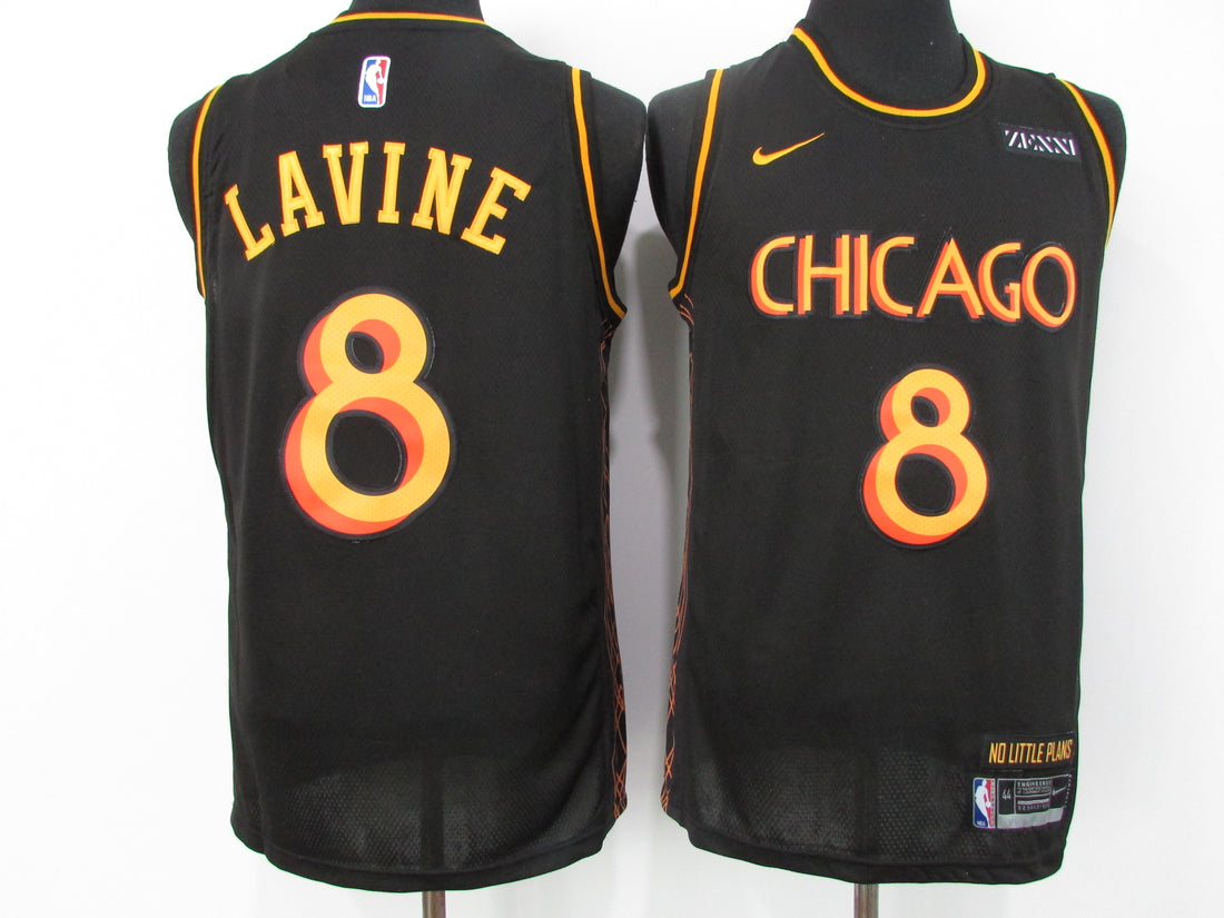 Zach LaVine Chicago Bulls black jersey