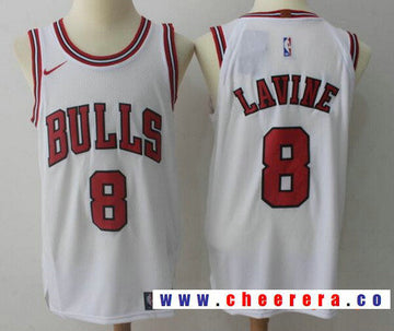 Zach LaVine Chicago Bulls white jersey