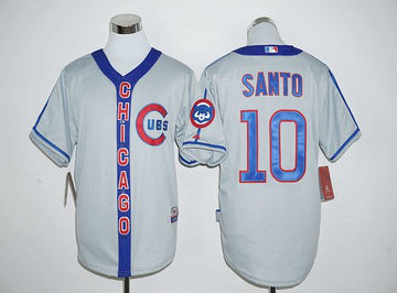 Ron Santo Chicago Cubs gray Retro jersey