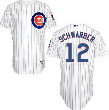 Kyle Schwarber Chicago Cubs white Home jersey