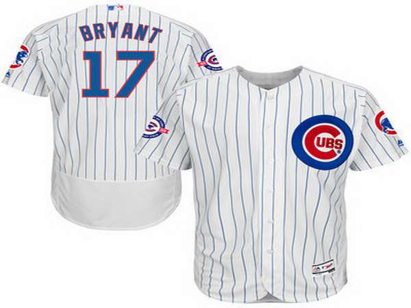 Kris Bryant Chicago Cubs white jersey
