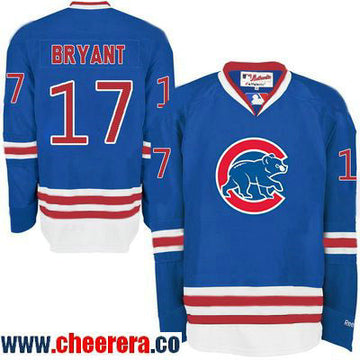 Kris Bryant Chicago Cubs royal jersey