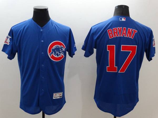 Kris Bryant Chicago Cubs blue jersey