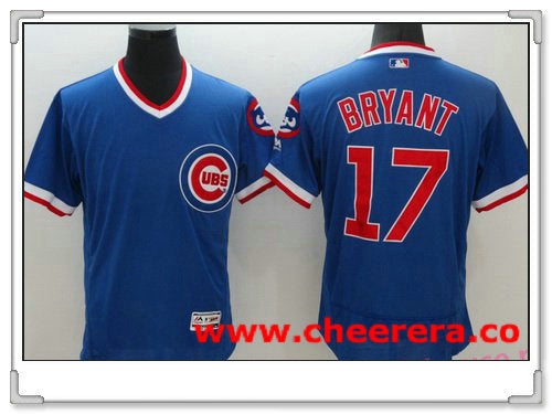 Kris Bryant Chicago Cubs blue jersey