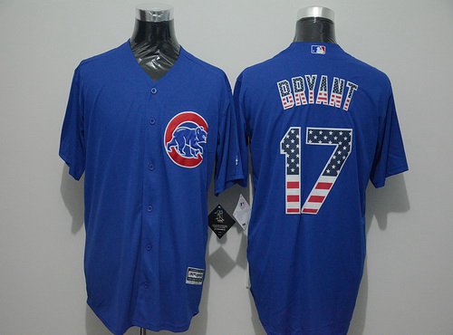 Kris Bryant Chicago Cubs blue Fashion jersey