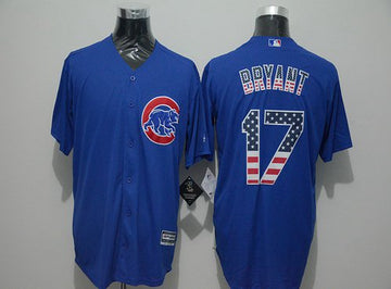 Kris Bryant Chicago Cubs blue Fashion jersey