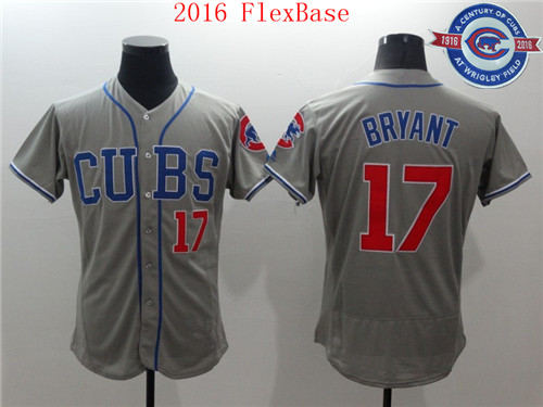 Kris Bryant Chicago Cubs gray jersey