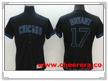 Kris Bryant Chicago Cubs black Fashion jersey