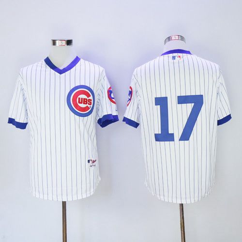 Kris Bryant No Name Chicago Cubs white jersey