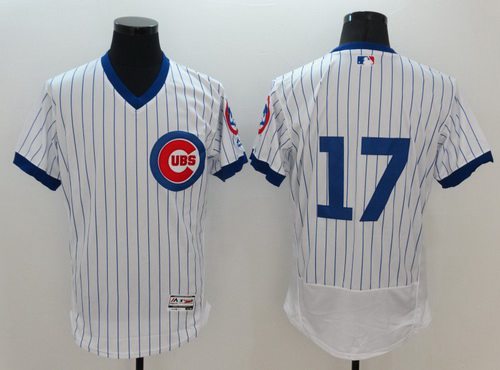 Kris Bryant No Name Chicago Cubs white jersey